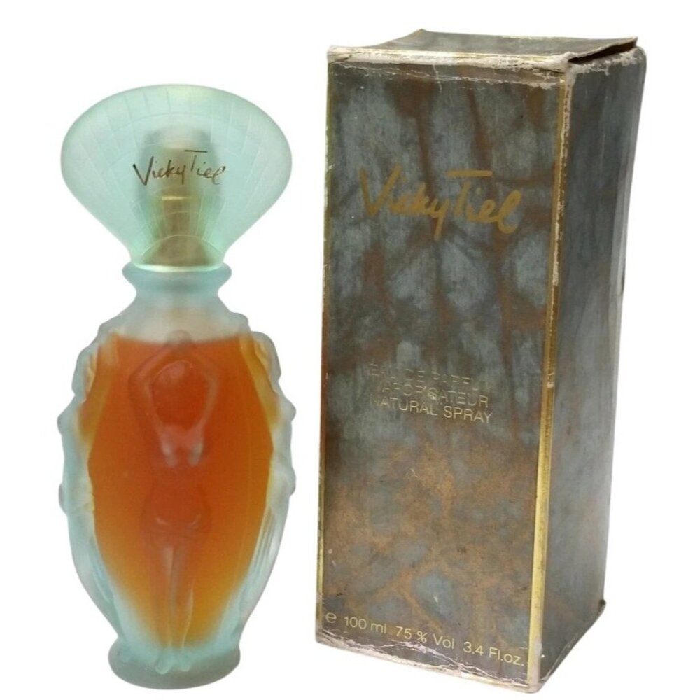 Vicky Tiel Paris Eau De Parfum Spray 3.4 OZ jasmine sandalwood bergamot mandarin